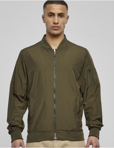 BUI-BY045-Nylon Bomber Jacket